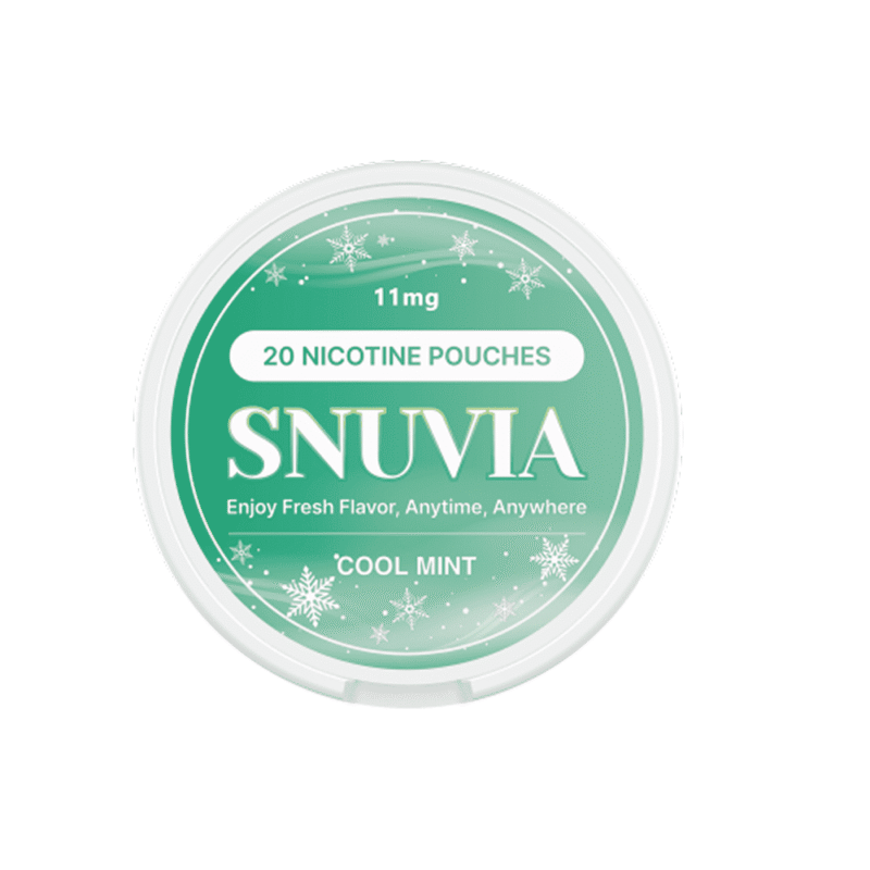 snuvia 11mg cool mint nicotine pouches