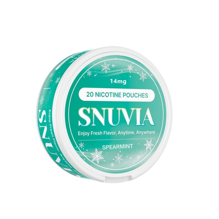 snuvia 14mg cool mint nicotine pouches
