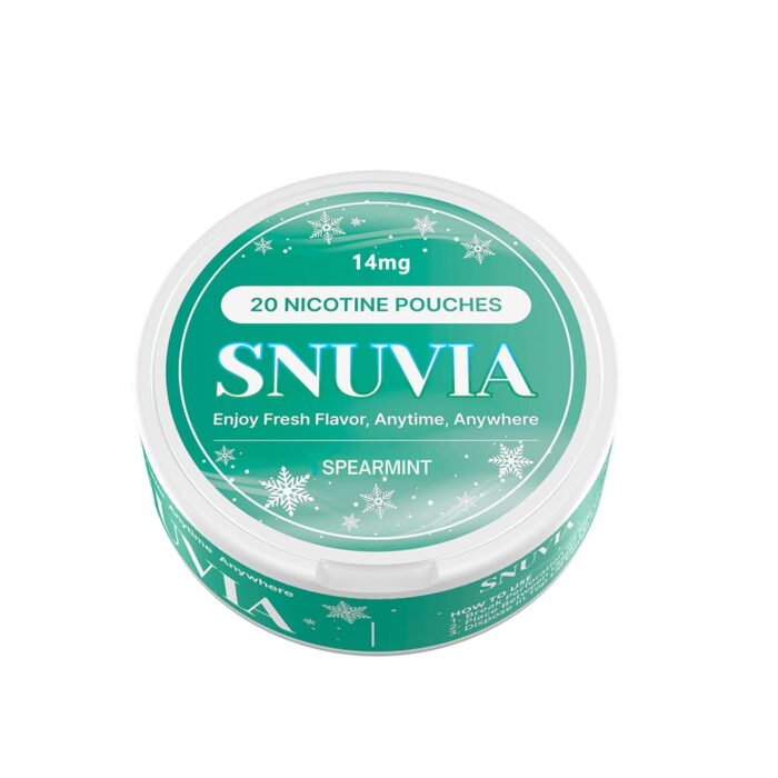 snuvia 14mg cool mint nicotine pouches