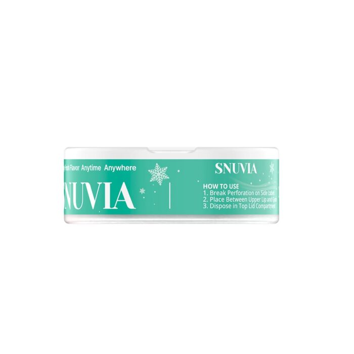 snuvia 14mg cool mint nicotine pouches