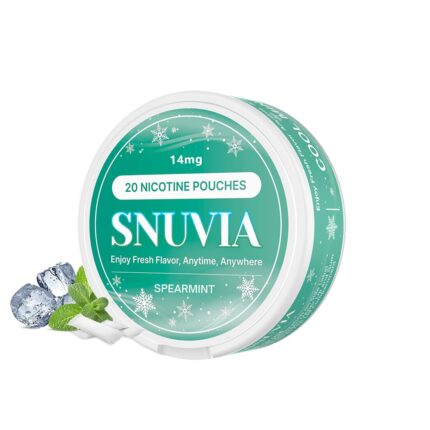 snuvia 14mg cool mint nicotine pouches