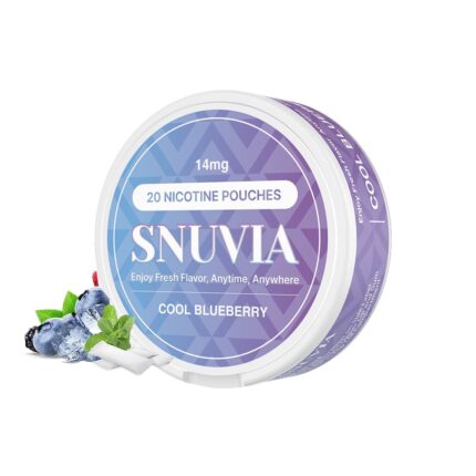 snuvia 17mg cool blueberry nicotine pouches