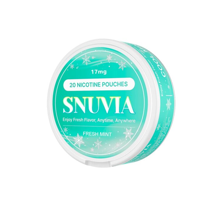 snuvia 17mg fresh mint nicotine pouches