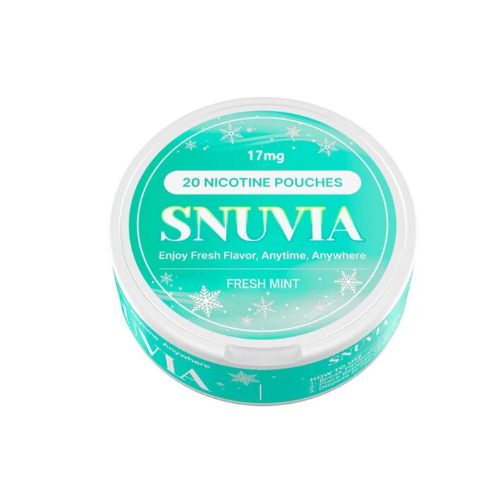 snuvia 17mg fresh mint nicotine pouches