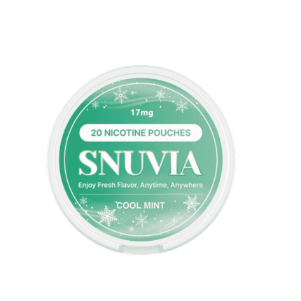 snuvia 17mg cool mint nicotine pouches