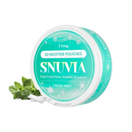 snuvia 17mg fresh mint nicotine pouches