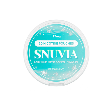 snuvia 17mg fresh mint nicotine pouches