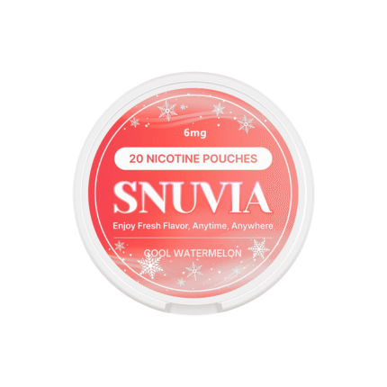 snuvia 6mg cool watermelon nicotine pouches