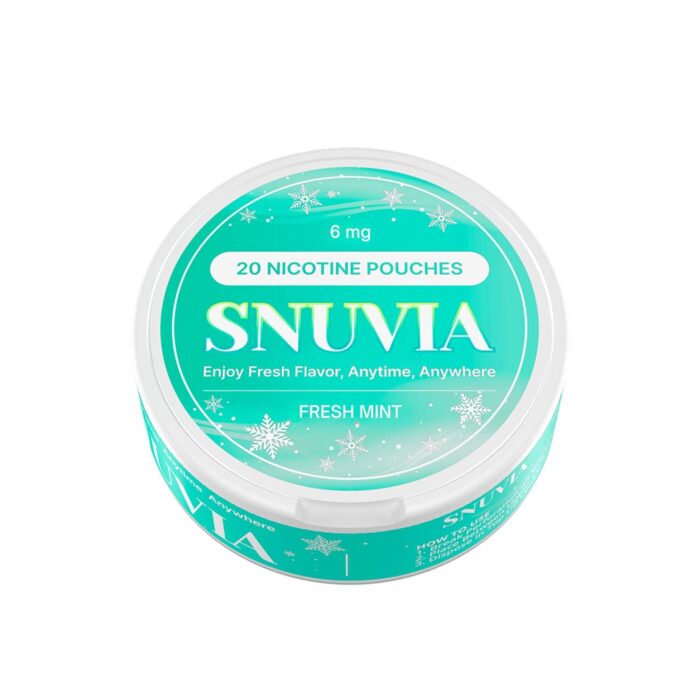 snuvia 6mg fresh mit nicotine pouches