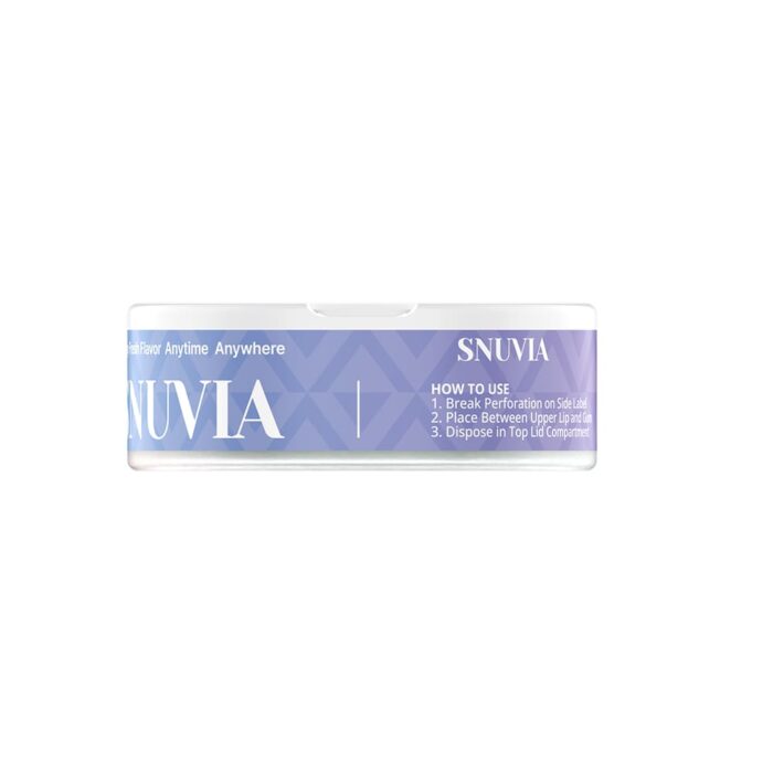 snuvia 6mg cool blueberry nicotine pouches