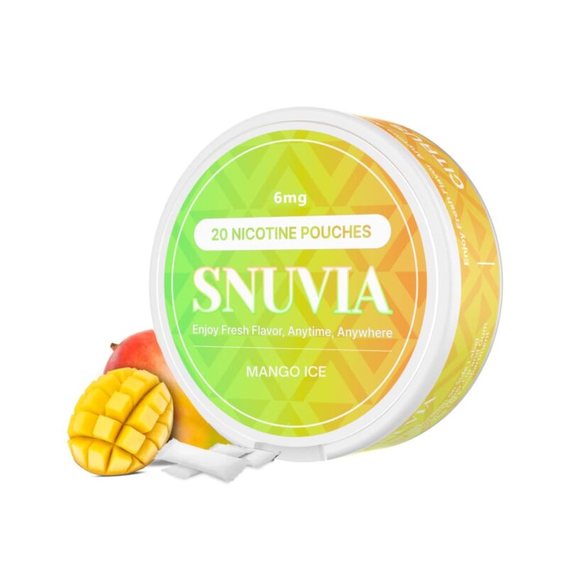 snuvia 6mg mango ice nicotine pouches