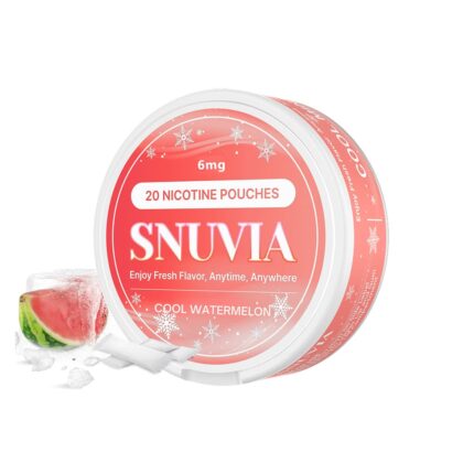 snuvia 6mg cool watermelon nicotine pouches
