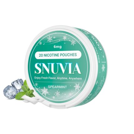 snuvia 6mg spear mint nicotine pouches