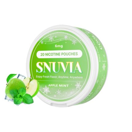 snuvia 6mg apple mint nicotine pouches