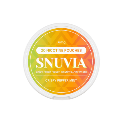 snuvia 6mg crispy pepper nicotine pouches