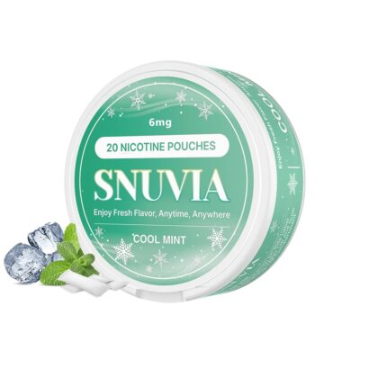 snuvia 6mg cool mint nicotine pouches
