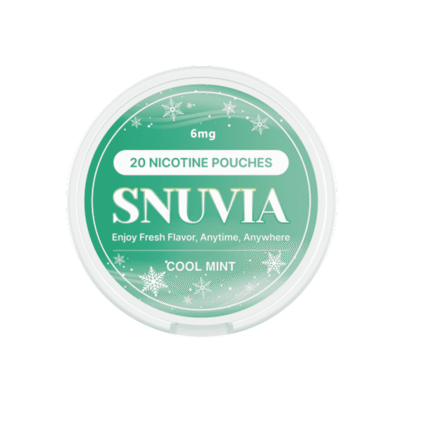 snuvia 6mg cool mint nicotine pouches