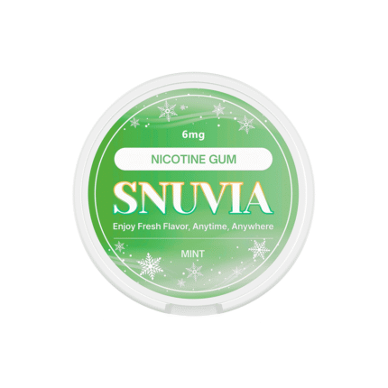 snuvia 6mg mint nicotine gum