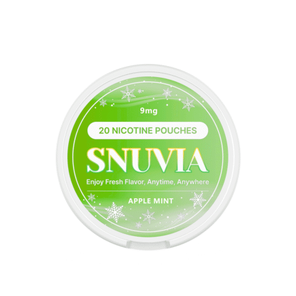 snuvia 9mg apple mint nicotine pouches