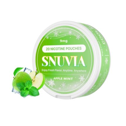 snuvia 9mg apple mint nicotine pouches