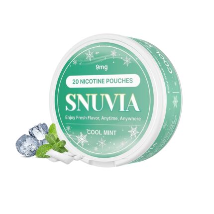 snuvia 9mg cool mint nicotine pouches