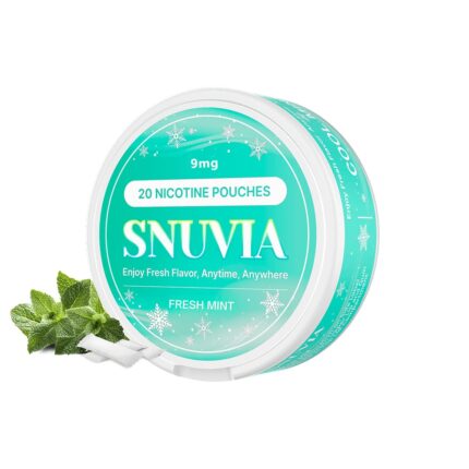 snuvia 9mg fresh mit nicotine pouches