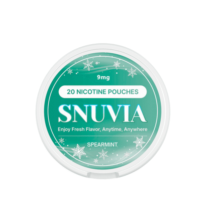 snuvia 9mg spear mint nicotine pouches