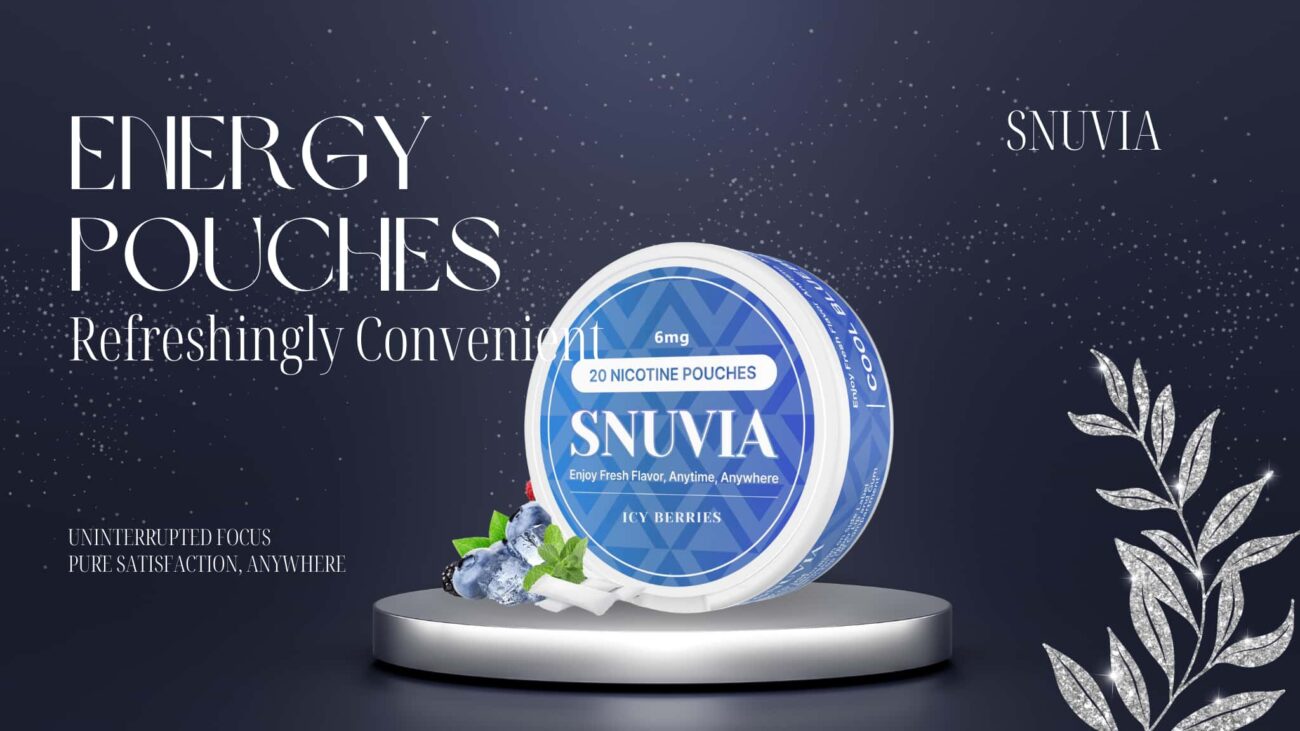 Snuvia blueberry nicotine pouches